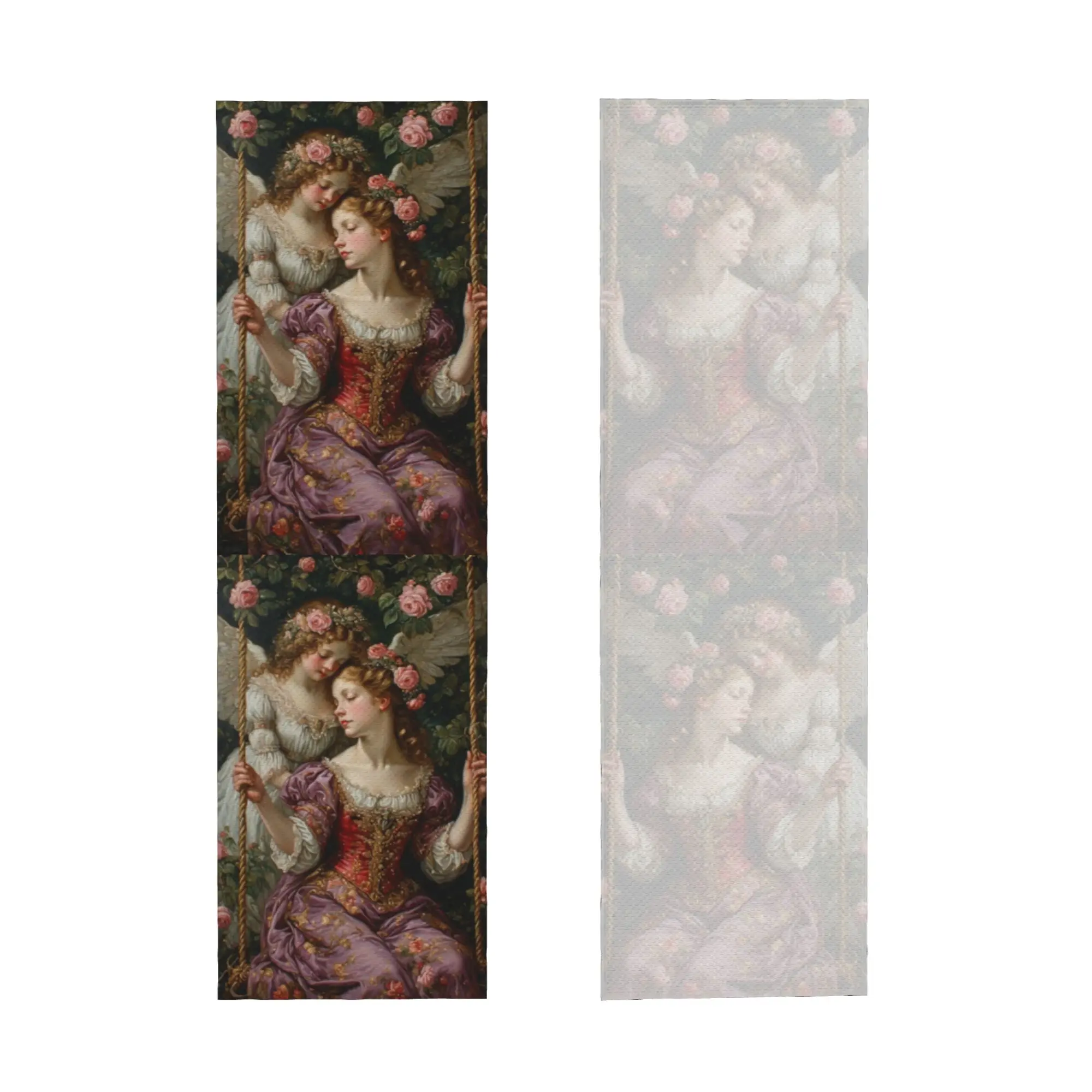 Victorian Angel And Flowers Cold Exercise Towel Face Towel Quick Drying  Pool Breathable Cold Towel
