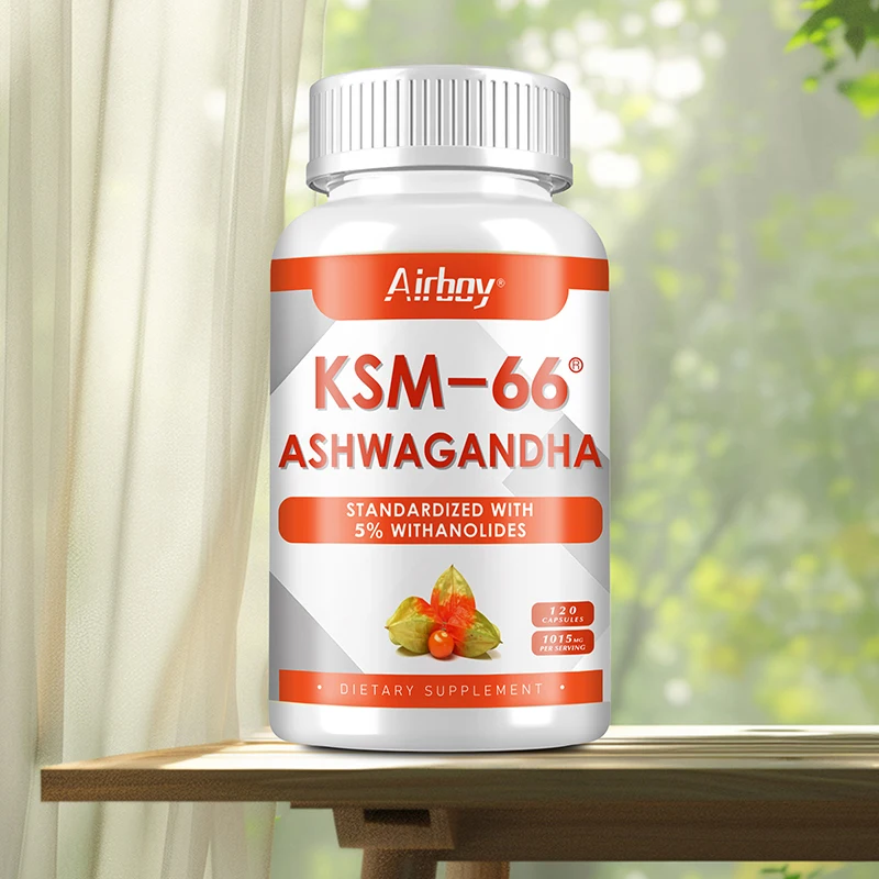 

KSM-66 Ashwagandha Root Extract - Anti-oxidation, Lipid-lowering, Decompression, Improving Sleep, Enhancing Immunity