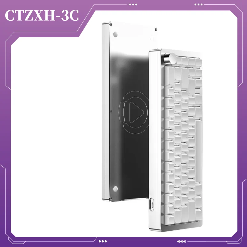 

Y65 Metal Aluminum CustomizedMechanical Keyboard Kit 65% Equipped With Rgb Wired Gasket Hot Plug Game Peripherals knob keyboard