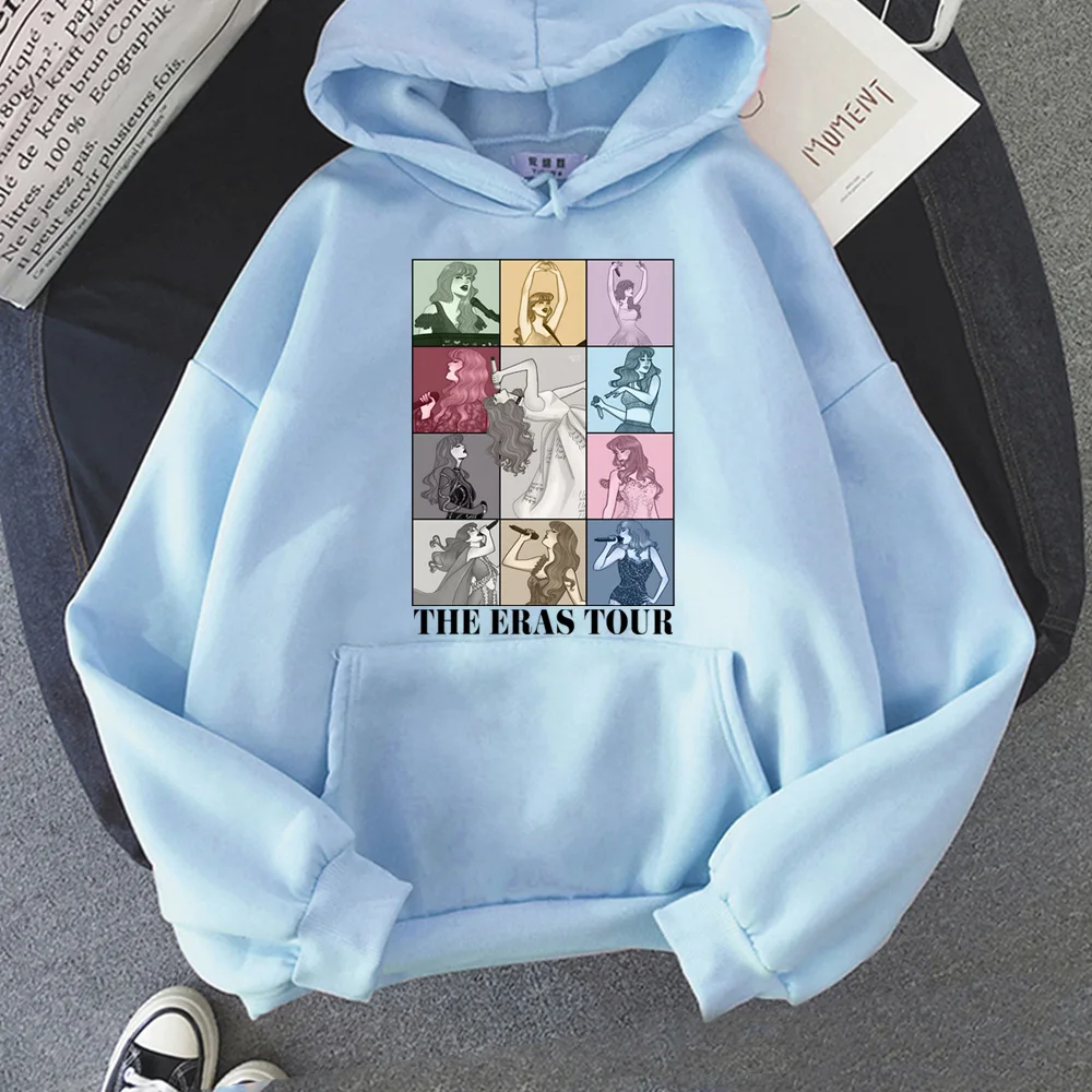 American Top female singer Hoody High Quality THE ERAS TOUR Hoodies Comfortable Loose Comfortable Pullovers Fleece Clothes