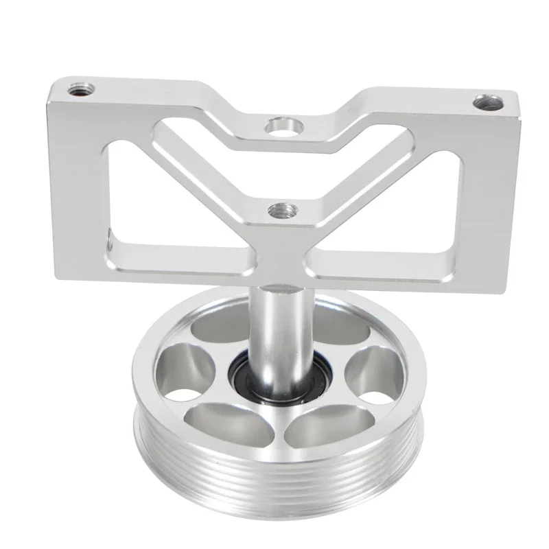 

Billet Competition Air Pump Idler Bracket med remskive til Ford Mustang 5.0 (1979-1995)