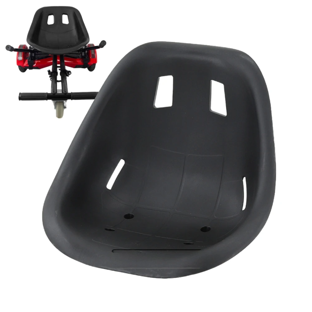 Large Seat Pad Drift Car Seat Cushion & Saddle Comfortable Anti Slip 4cm Extended Length Seat Cushion Balance Scooter Mount