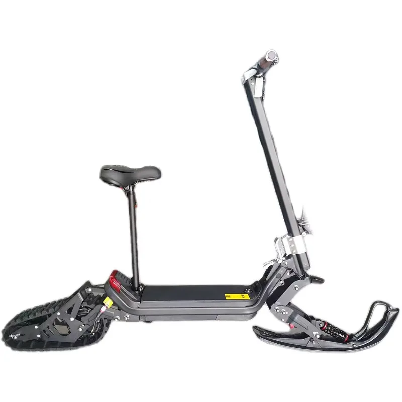 The world's first 3-in-1 ski scooter snow electric waterproof 1800 watts with 48v 30ah lithium removable battery