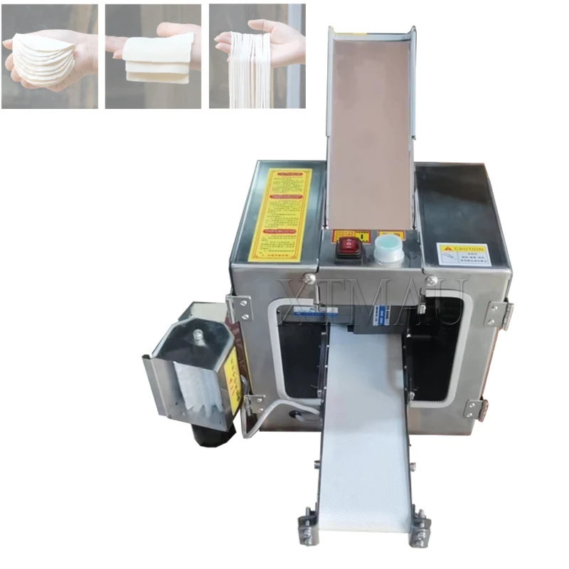 110V 220V 70Pcs/Min Dumpling Skin Machine Commercial Rolling Machine Wonton Machine Noodle Dumpling Maker