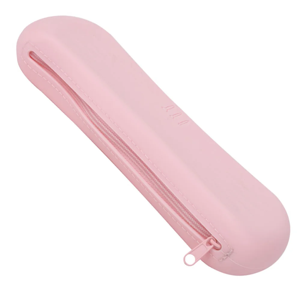 

Portable Silicone Brush Holder Makeup Brush Case Compact Travel Makeup Tool Storage Zipper Bag Travel Tool Bag