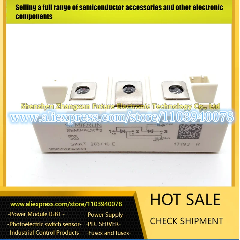 

SKKT203-16E CD631615B CD631415B CD631415C CD631615C CD611616B Thyristor Module