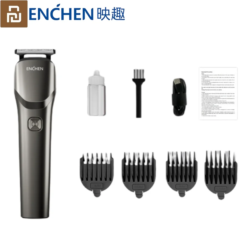 Youpin ENCHEN Beardo 2 ElectricTrimmer Powerful High Speed Durable Motor Hair Clipper Type-C Rechargeable Grooming Tools