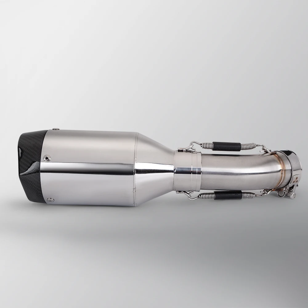 

For motorcycle Ninja ZX4R ZX4RR Performance ExhaustSlip On LineCarbon Tip motorcycle for trailer exhaust