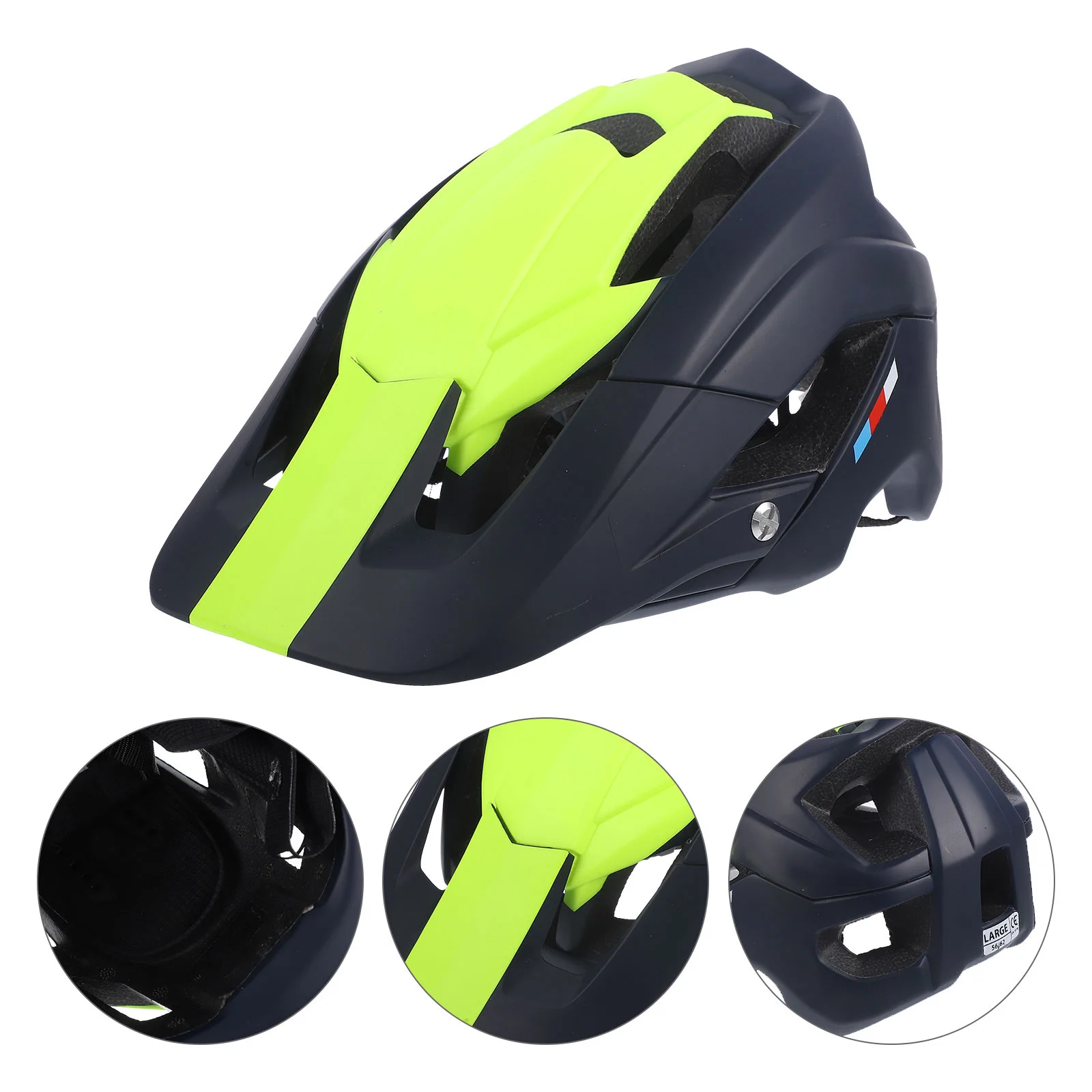 1pc Mountain Bike Lightweight Breathable Cycling For Outdoor Riding Sports Dark Blue Skateboard Safety Gear