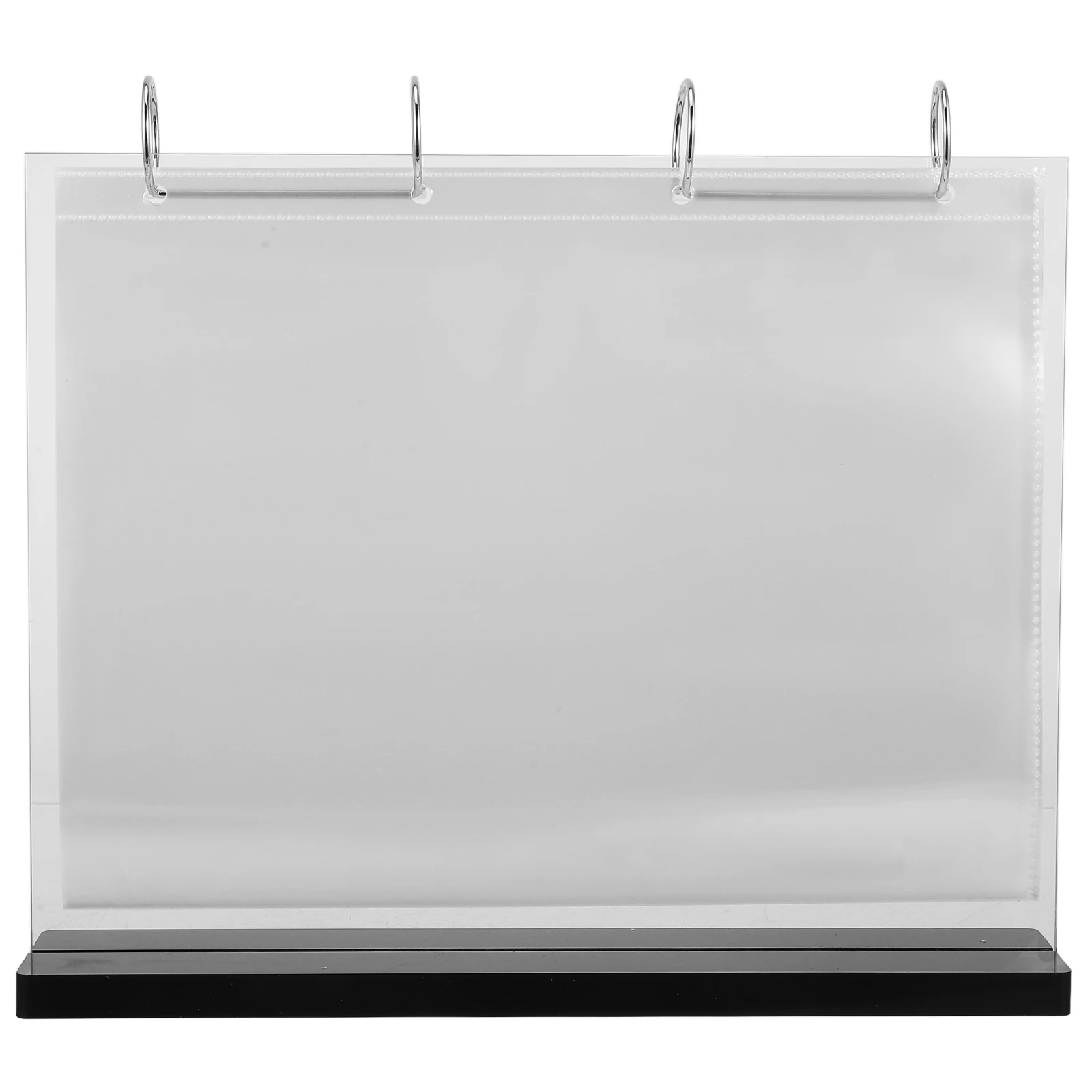

Menu Display Stand Card Holder Holders Sign Craft for Table Poster Tables Place Acrylic