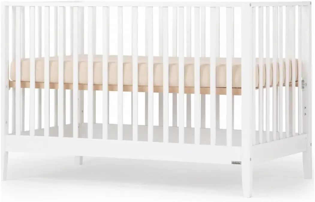 

New! LaLa 3-in-1 Convertible Crib- Converts to Toddler Bed & Daybed- Adjustable Mattress Height – 3 Positions-Lead-Free & Phthal