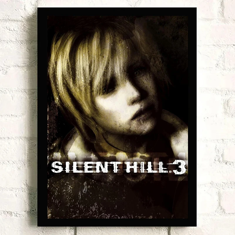 Silent Hill1 2 3 Game Movie Poster Art Canvas Painting Wall Art