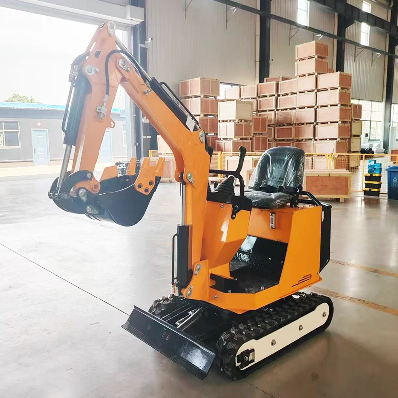 

Best selling 1000kg Excavator CE/EPA Small Garden Crawler 1.0 Ton Mini Flexible Small Digger Customizable Hydraulic Excavators