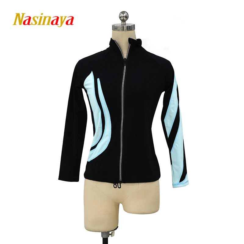 

Куртка для фигурного катания, тренировочная одежда, нейлон, спандекс, водонепроницаемая, красивая, эластичная, для катания на коньках