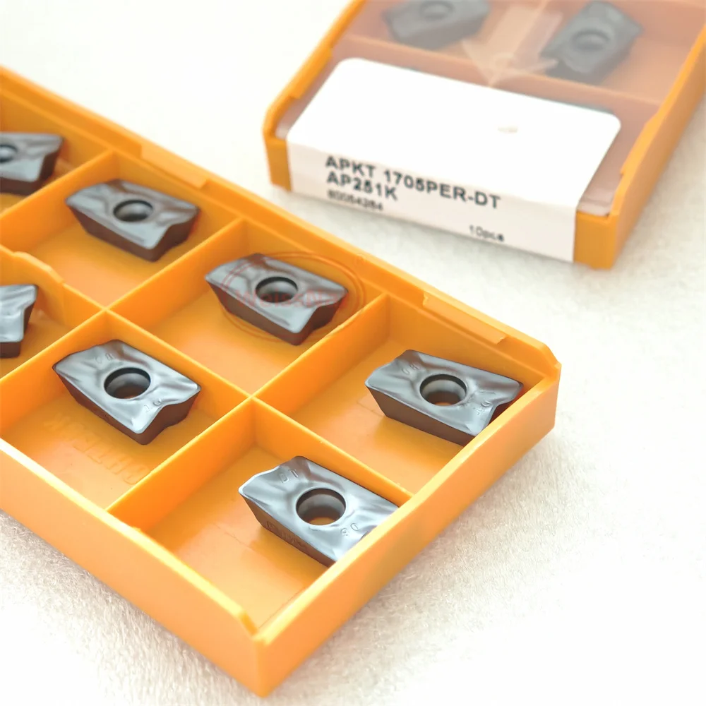 

APKT1705PER-DT APKT170516R-DT AP251K Carbide Inserts APKT Milling Insert