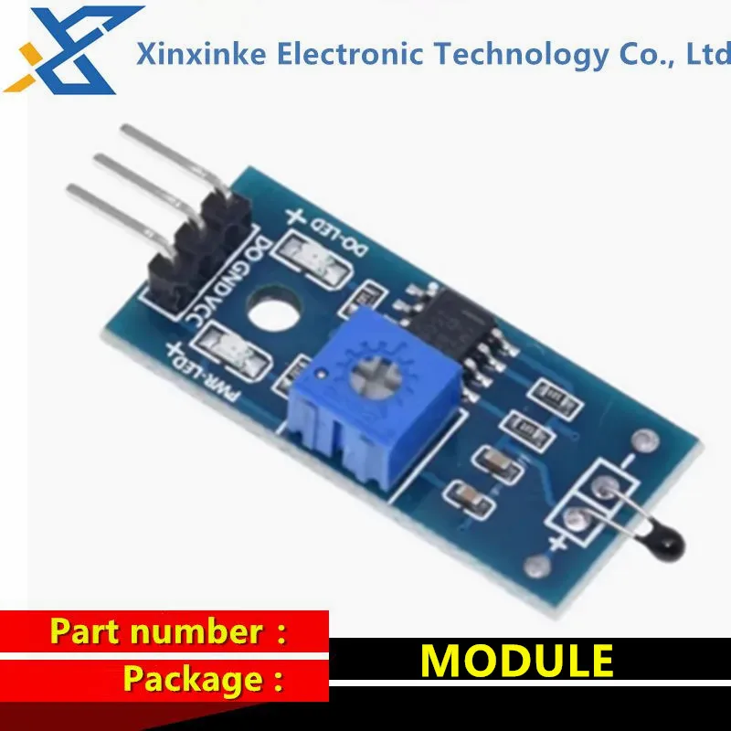 10PCS Thermistor Sensor Module, Temperature Sensor, Temperature Change Detection Temperature Switch, 3-wire System