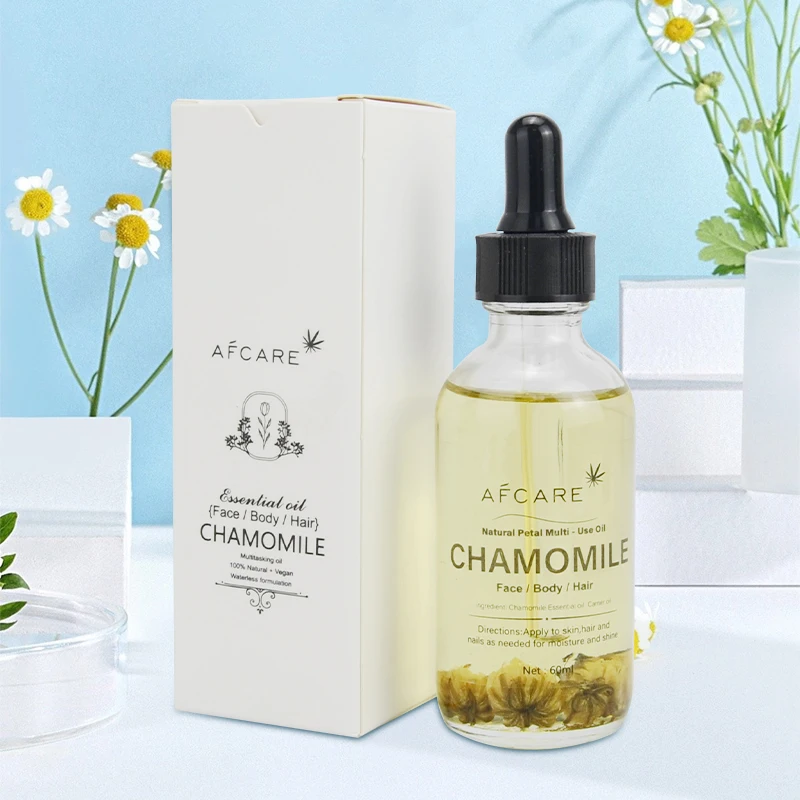 60ML Chamomile Pure Essential Oils Big Capacity Diffuser Aroma Oil Relieve Tension Calm The Mind Very Helpful For Insomnia