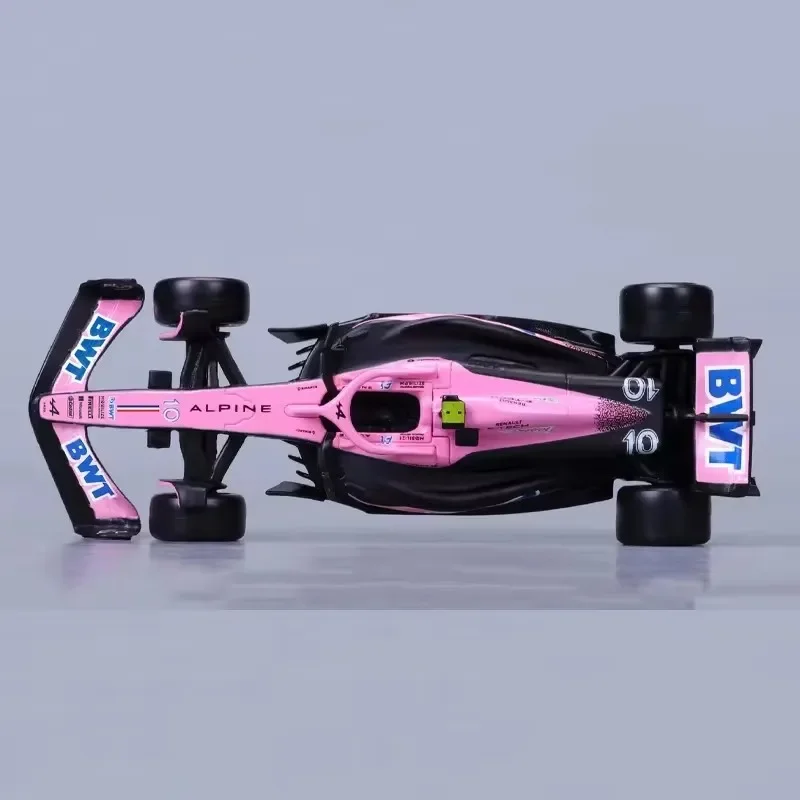 New Product In Stock 2024 Bburago F1 1:43 Bwt Alpine Team A523 Bahrain Version Alloy Miniature Diecast Model Christmas Toys Gift