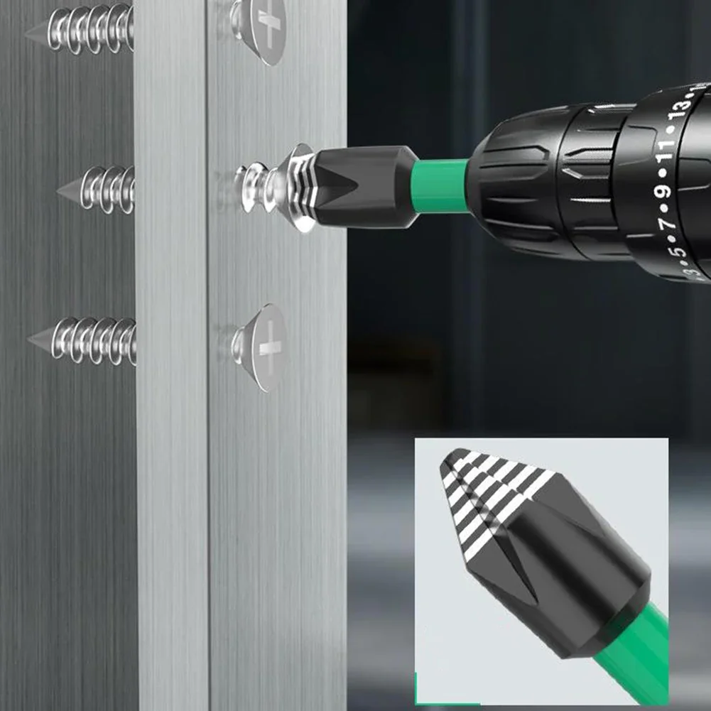 Magnetic Screwdriver Bit 25-150mm Length 6.35mm Hex Shank Driver Bits For Power Tools For Drill Electric Screwdrivers