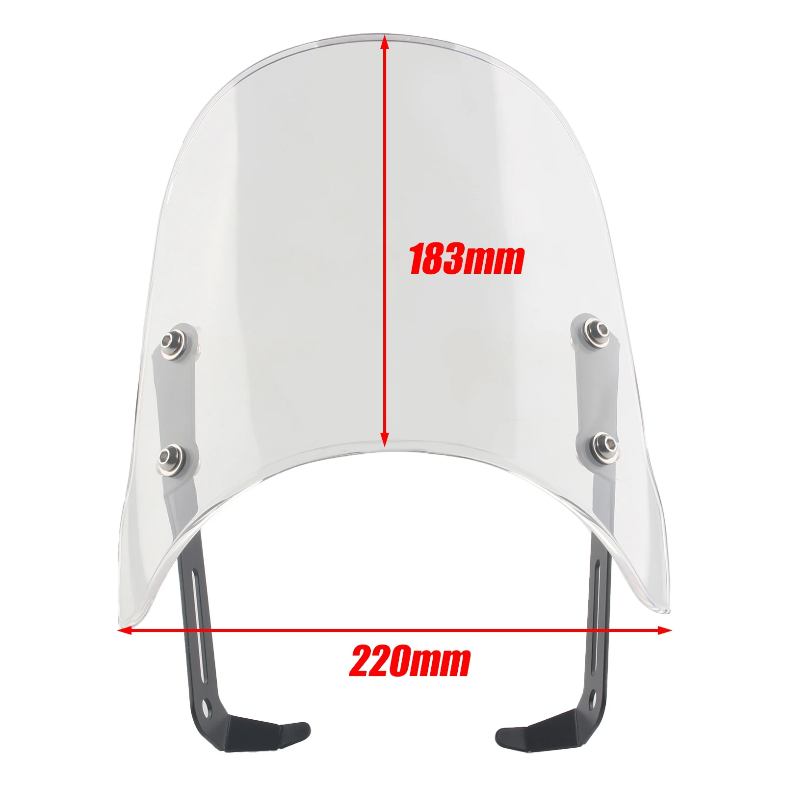 For Scrambler 1200 XC Scrambler 1200 XE 2019-2023 Motorcycle Compact Sport Wind Deflector Windshield