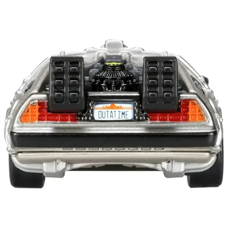 TAKARA TOMY Tomica Unlimited TP07 Back To The Future DeLorean DMC-12 Alloy Toys Motor Vehicle Diecast Metal Model Gifts