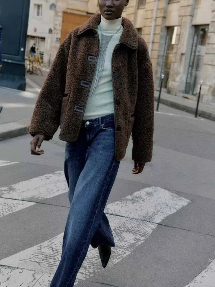 النمط الأوروبي والأمريكي الخريف موضة جديدة الملابس النسائية ركاب على الوجهين ارتداء سترة معطف متعددة الاستخدامات #1