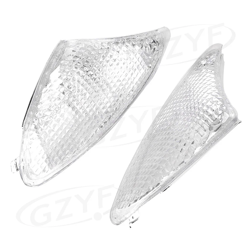 2Pcs For BMW K1200S K1300S All Years Motorcycle Front Turn Signal Lamp Indicator Blinker Light Lens Cover Housing