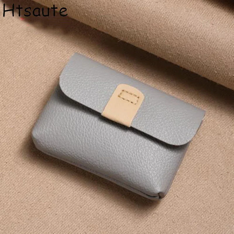 

PU Leather Mini For Women Wallets Luxury Envelope Card Holder Brand Designer Multipurpose Zip Coin Cowhide Short Purse billetera