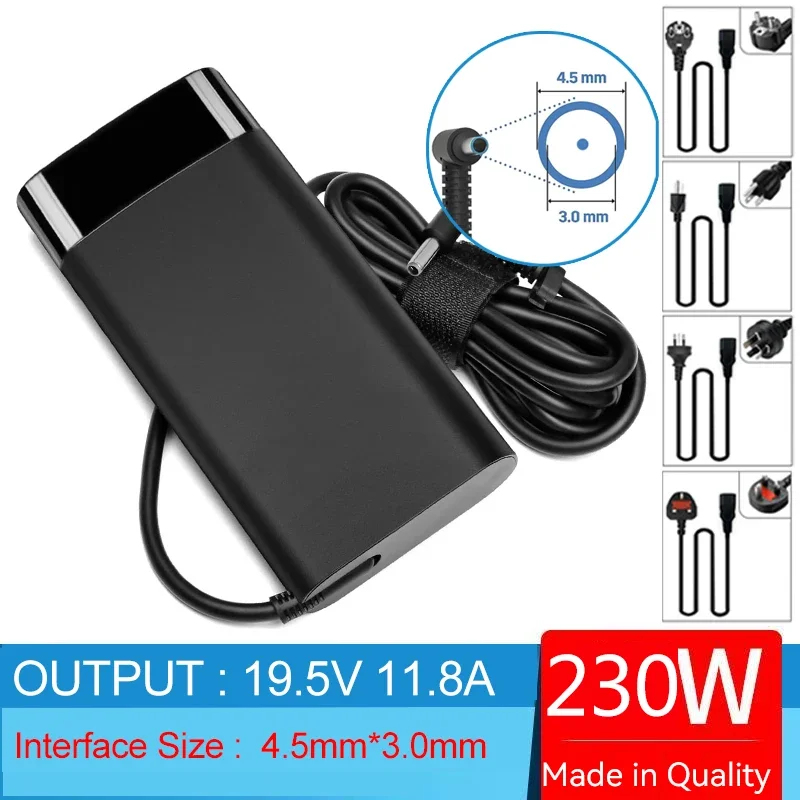19.5V 11.8A 230W m31368-002 Laptop Ac Adapter Charger for HP victus 15-fa 15t 16-d 16-r 16t-r 16t-s 16-s
