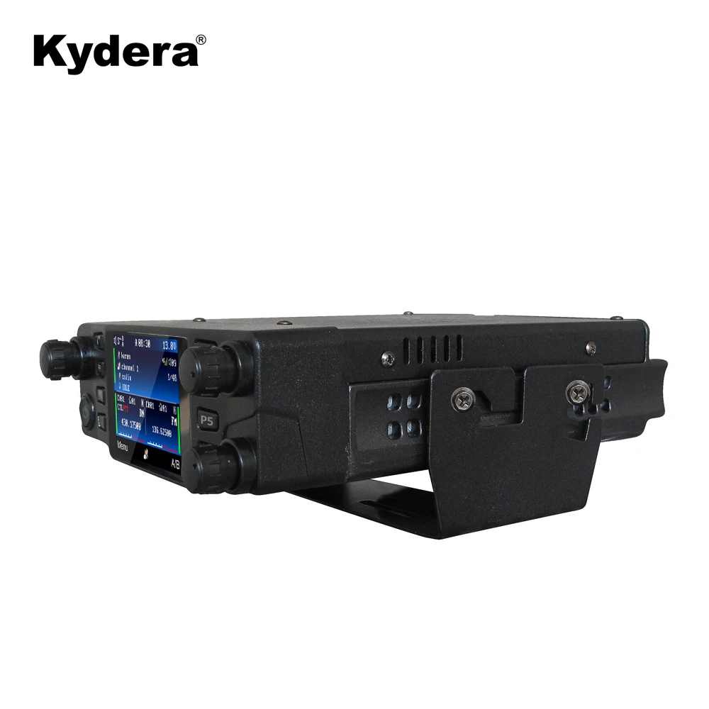 Long Range Kydera Dual Band CDR-700UUV UHF VHF DMR 50W Mobile Radio Cross Band Repeater Function Radio With AES Encryption