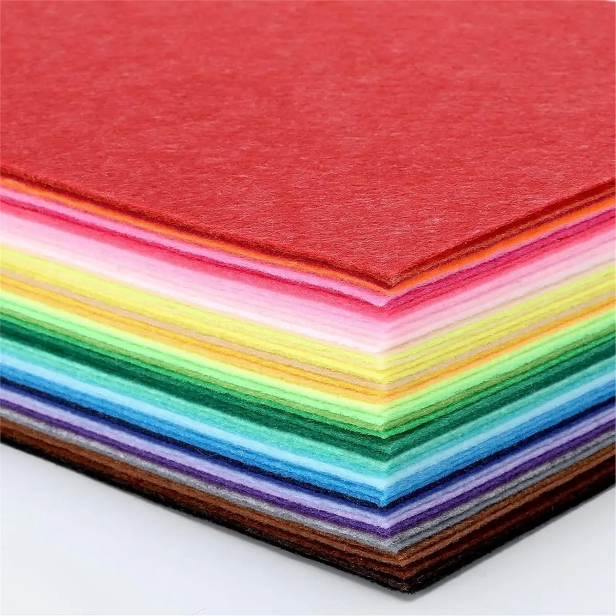 Power Tool Sets 50 Pack Stiff Felt Fabric Sheets 8x12 Inches Assorted Colors for DIY Crafts Patchwork Sewing Decoration