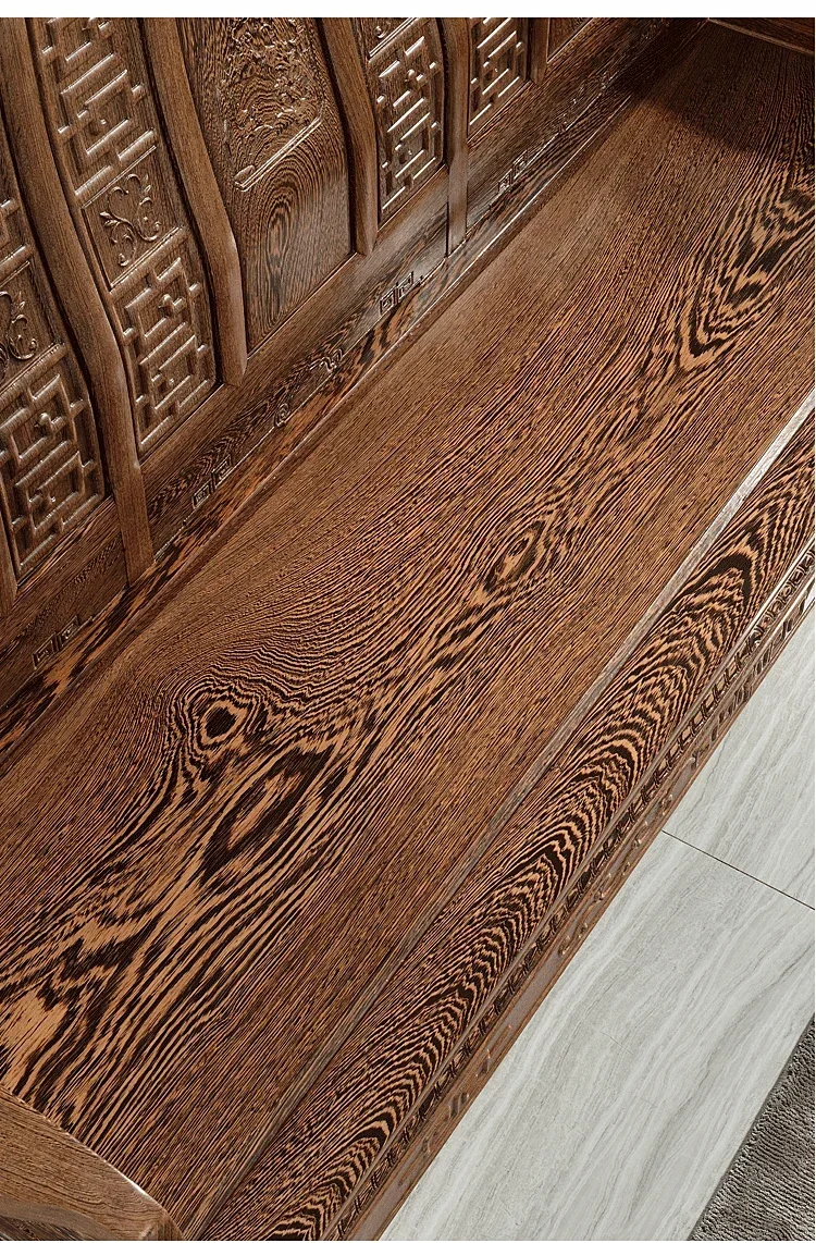 Solid wood sofa living room, combination sofa new Chinese style, classical small apartment in Ming and Qing Dynasties