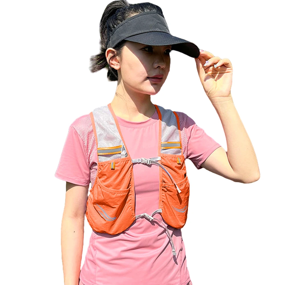 

5L Outdoor Trail Running Vest Ultralight Women Men Running Hydration Vest with Phone Pocket Cycling Backpack for Marathon Hiking