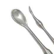 

1pc Dental Stainless Steel Spatula Mixing Knife Wax Carver Double Ended Composite Scoop Sculpting Resin Filling Instrument Wax