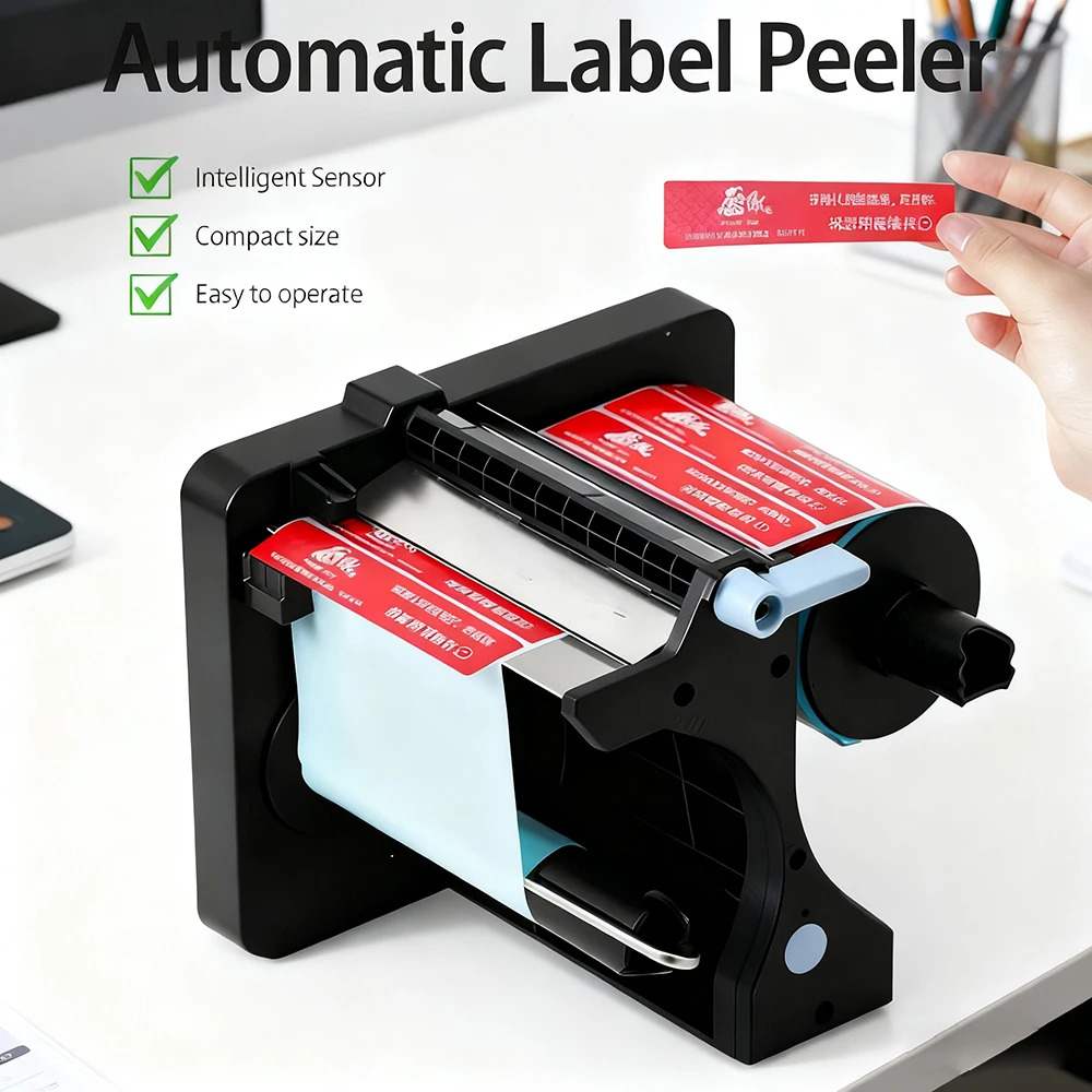 

Takeaway Sealing Sticker Peeling Machine Durable Label Automatic Peeling Machine Sticker Separator Quick Tear Labeling Machine