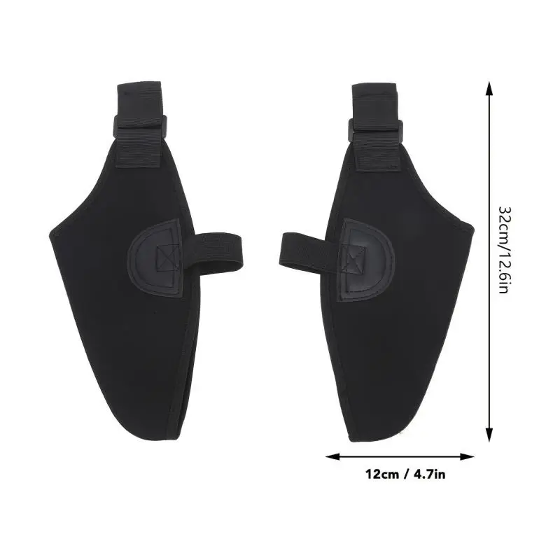 Dual Skate Snowshoe Covers Windproof Insulated Ski Boot Covers Polyester Boot Covers Winter Ski Sports Warm Accessories