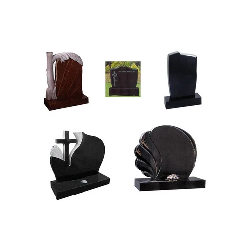 

Customization Customized Design Tombstone Cemetery Flat Natural Marble Angel Headstone Mausoleum
