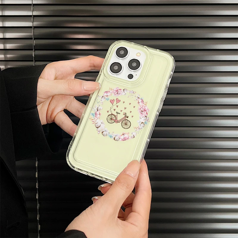 J3444 Fall Prevention Cushion Type For Huawei P30 P50 Pro P40 Lite Mate 20 30 40 50 Pro Case DIY Soft TPU Cover