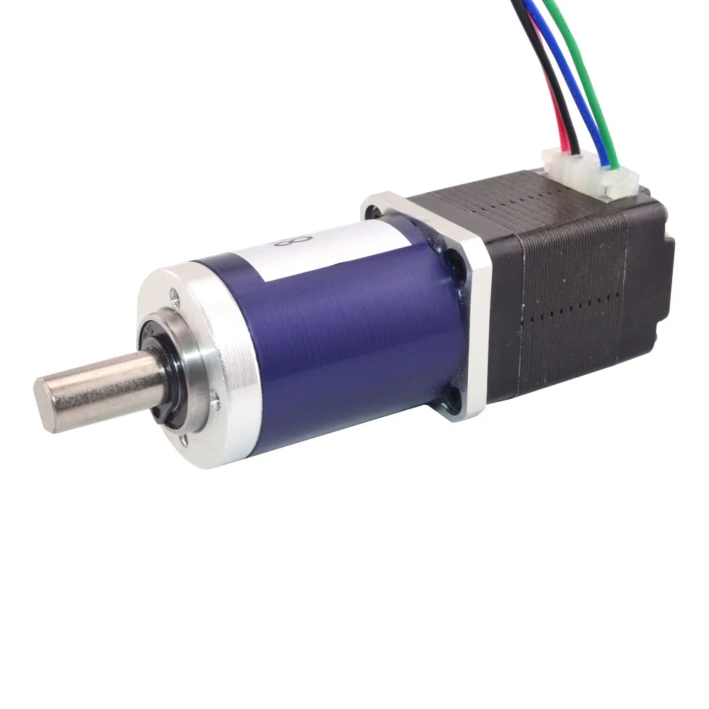 STEPPERONLINE 90:1 Planetary Gearbox Stepper Motor Nema 8 Gear Stepper Motor 0.2A L=38mm for CNC Robot 3D Printer