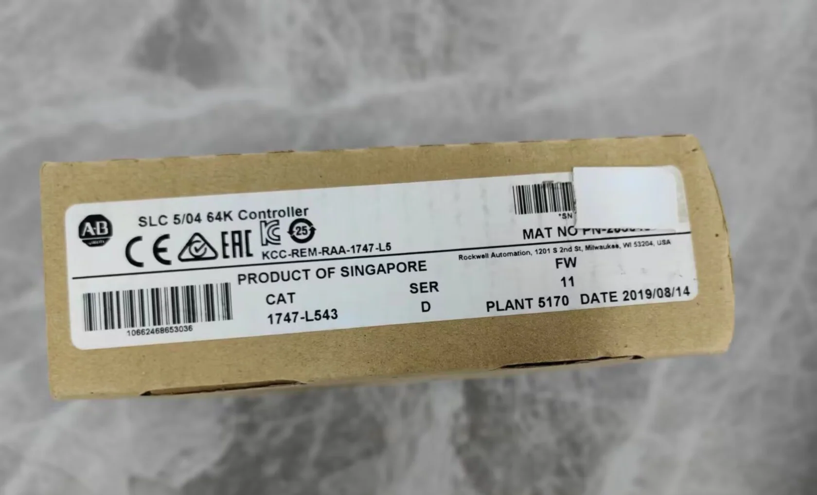 1PC NEW AB 1747-L543 1747L543  D   IN BOX BRAND