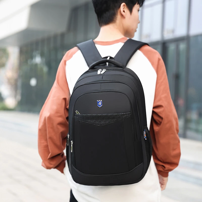 

Unique Leisure Business Commuter Backpack With Stylish Casual Solid Color Fashionable Bag Large Capacity