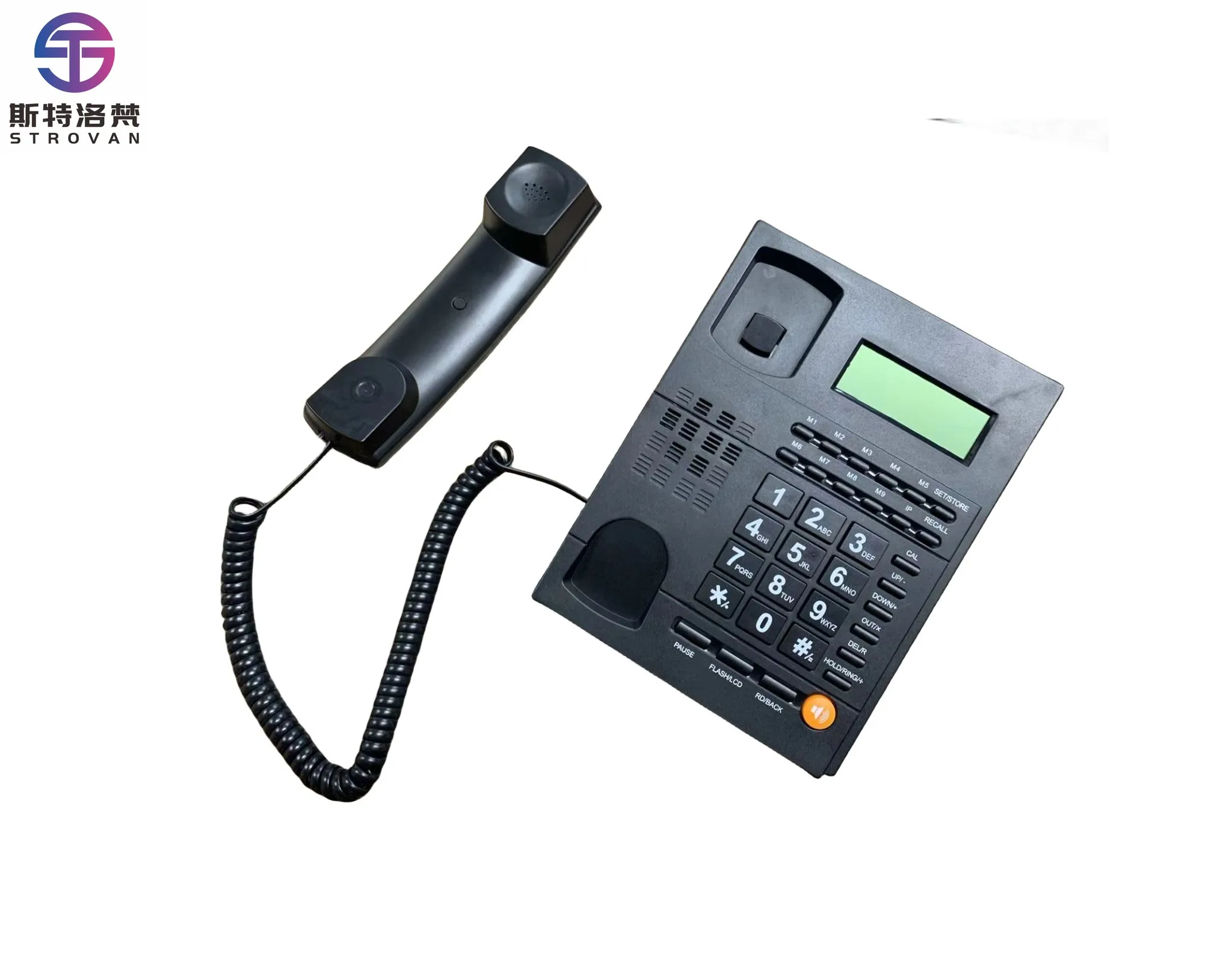 Wholesale ABS Plastic Wired Telephone with Caller ID for Home Hotel Office Use