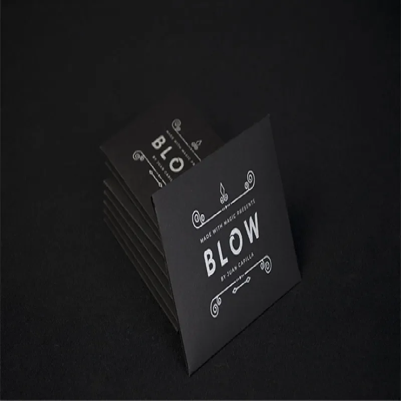 Made with Magic Presents BLOW By Juan Capilla (Gimmick and Online Instructions) Card Magic Tricks Illusions Close up Magic Props