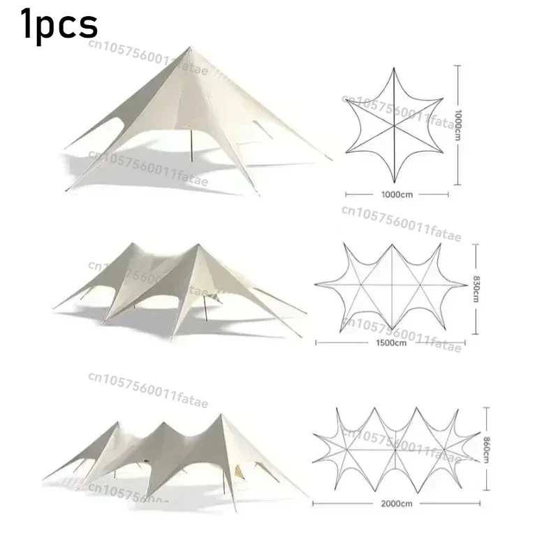 

Cloud Top Canopy Large Space Multiple Sizes Thick Oxford,Waterproof Sunscreen,for Camping Wedding Party