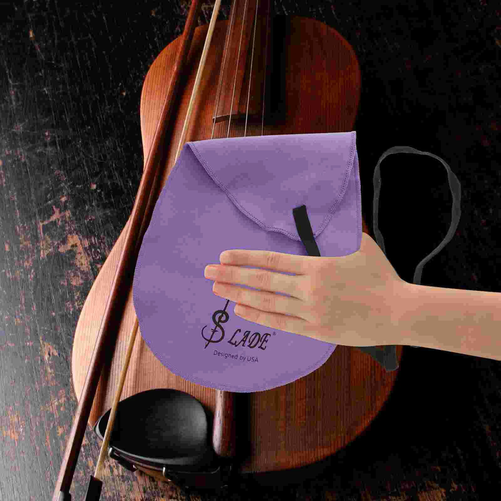 Cotton Swabs Clarinet Cleaning Cloth Wiping Inside Tube Cleaner Flute Tool Purple Sax Saxophone