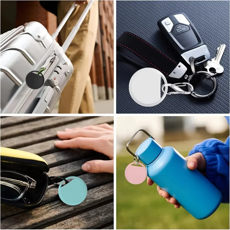 

ABUO-Find My Device с поддержкой умного Bluetooth GPS-трекера-4 шт. Набор для ключей, багажа, местоположения домашних животных