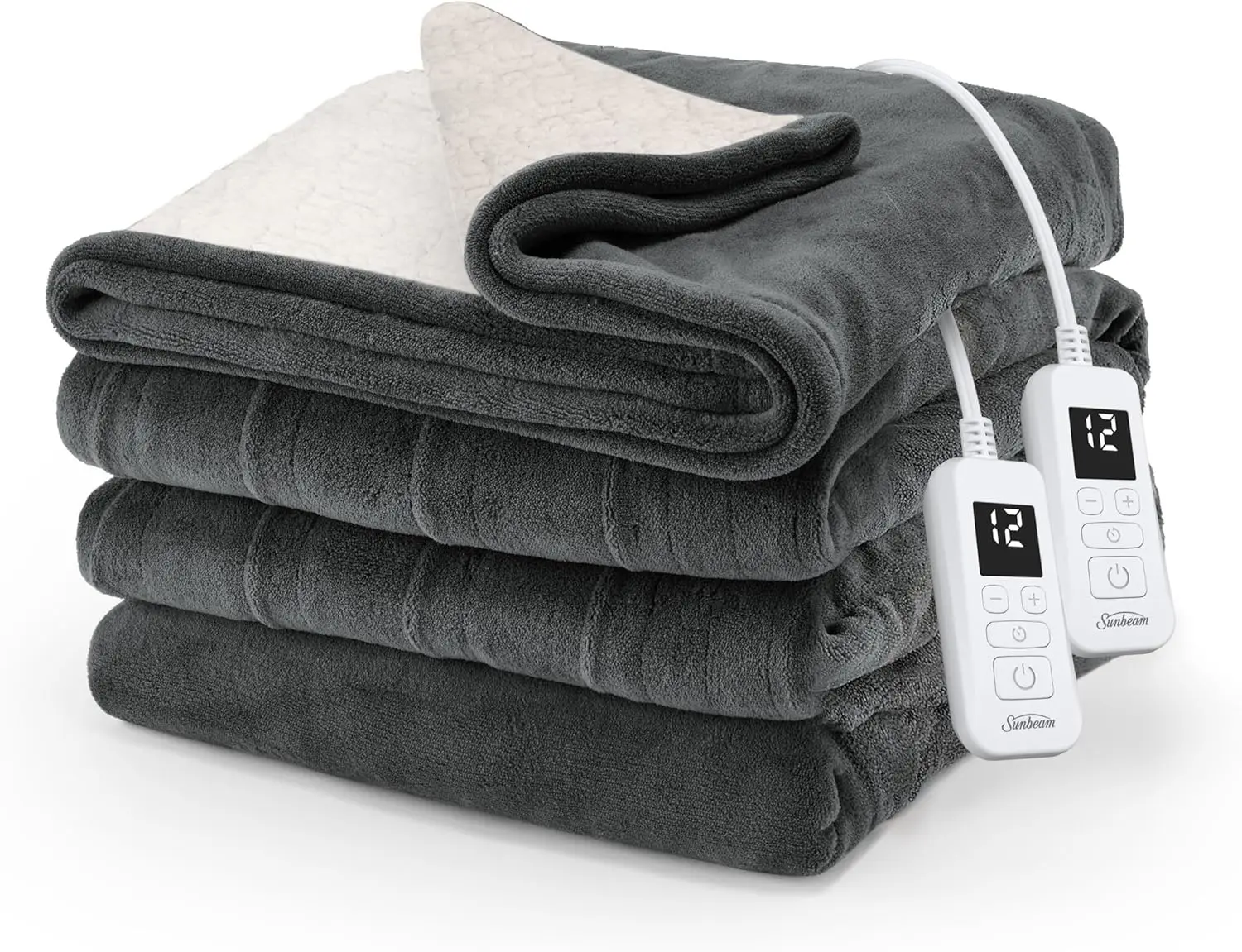 

Одеяло с электрическим подогревом размера «queen-size», 90 x 84 дюйма, 12 режимов нагрева, автоматическое отключение, быстрый нагрев, можно стирать в машине