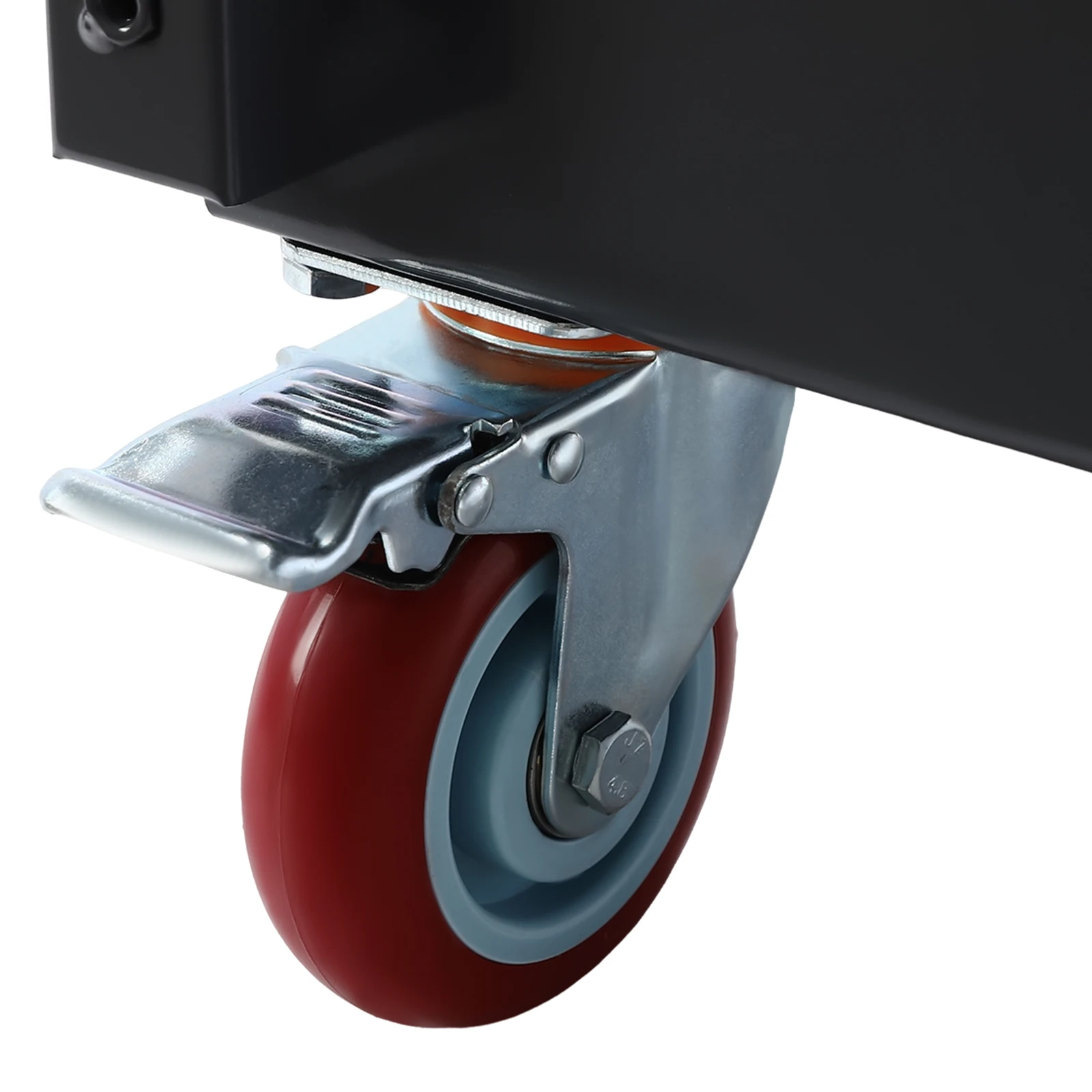 60.5*15.7in U-قارب منصة دوللي 2000lbs قدرة عربة Q235 الصلب الثقيلة U-قارب منصة شاحنة لغرفة تخزين المستودعات