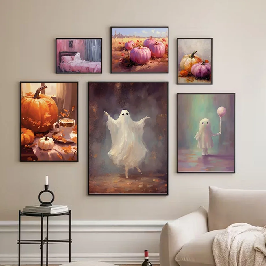 Discover the Fun & Festive Charm of Guyed: Unique Canvas Art for All Saints’ Day Decor
