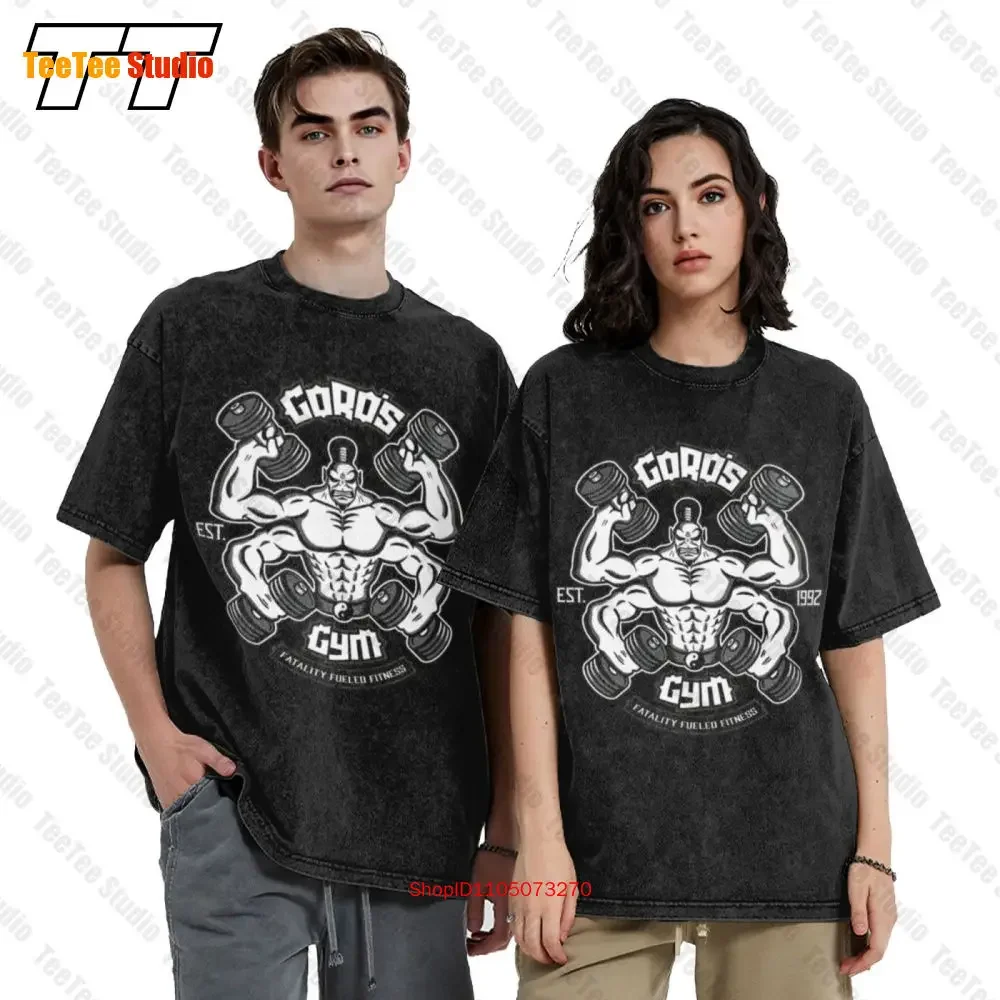 Mortal Kombat Goros Gym Workout Oldskool Own Design Essential T-Shirt ARM5